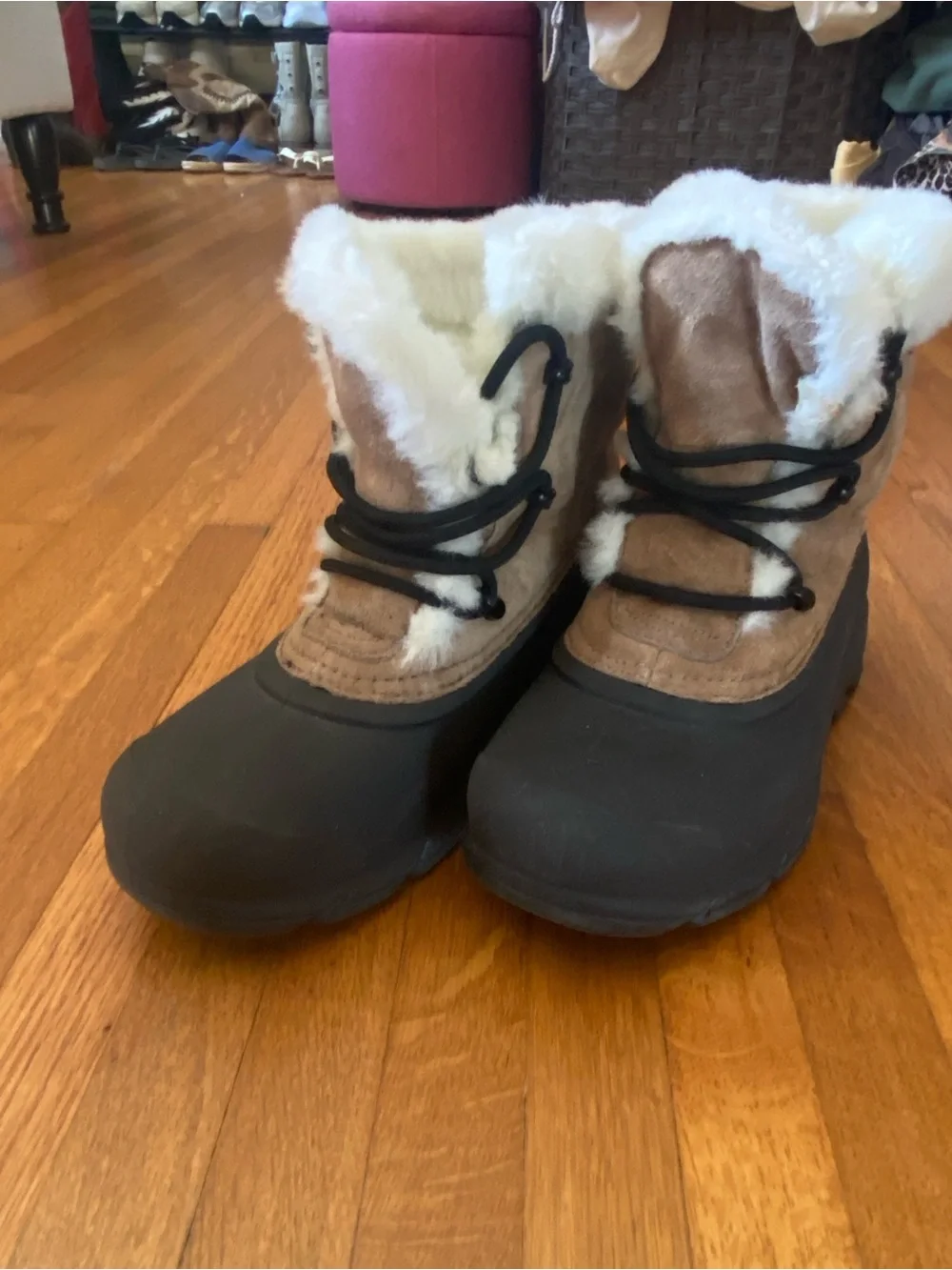 Sorel Snow Angel Lace Boots - White